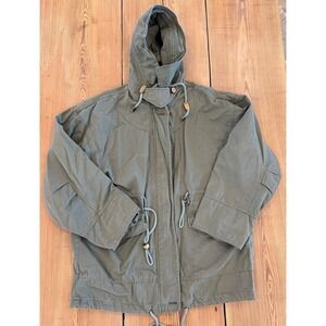 Jeans by Express Green Chore Utility‎ Jacket Flannel Lined Small